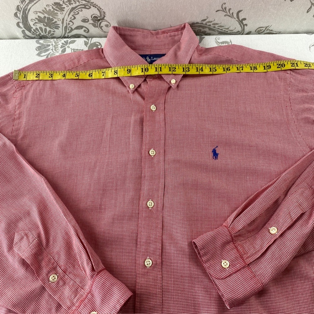 Ralph Lauren‎ Houndstooth Blake
Pony Button Up Long Sleeve Shirt
Large - Picture 5 of 8